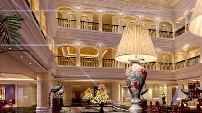 Luxury Blue Horizon Hotel דונגיינג מראה פנימי תמונה